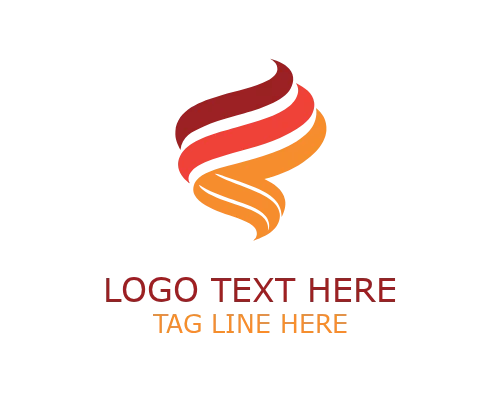 Stretch Abstract Ribbon Logo for Flexible and Modern Branding