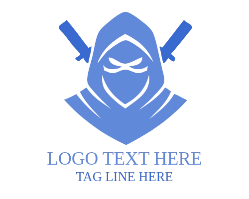 Strike Ninja Mascot Logo