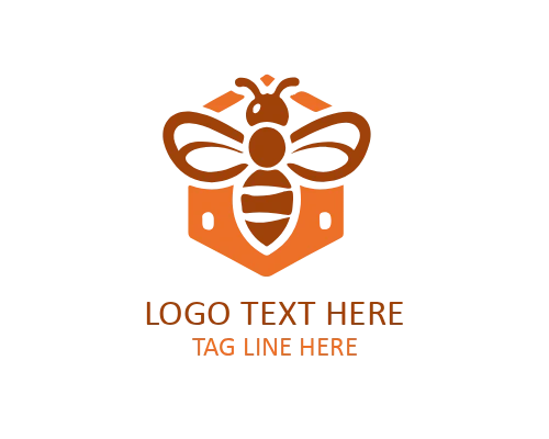 Striped Bee Creative Logo