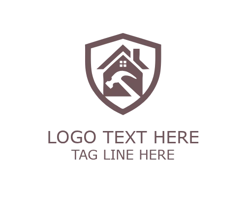 Strong Build House Logo