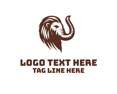 Strong Mammoth Logo