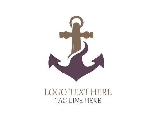 Strong Maritime Anchor Logo for Nautical Brands and Ocean Businesses