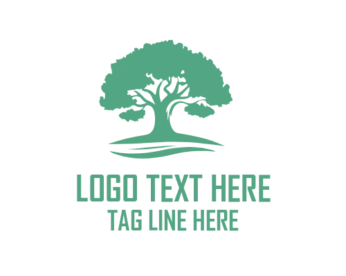 Strong Oak Tree Symbol