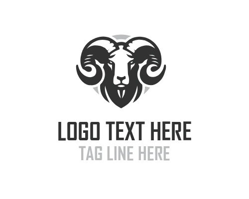 Strong Ram Mascot Logo