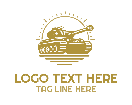 Strong Tank Icon Logo