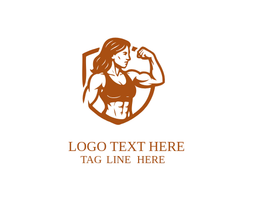 Strong Women Dynamic Form Logo