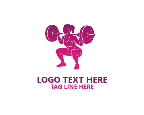 Strong Women Feminine Power Logo