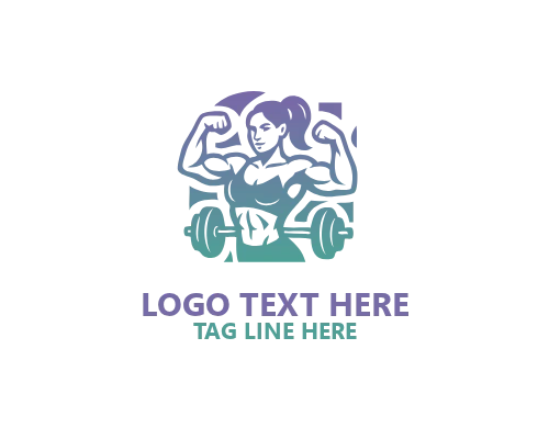 Strong Women Minimal Line Logo