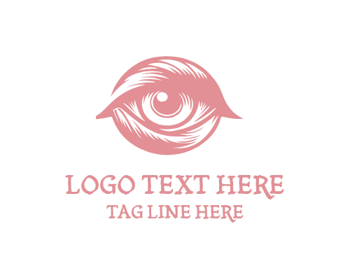 Stylish Animal Eye Logo