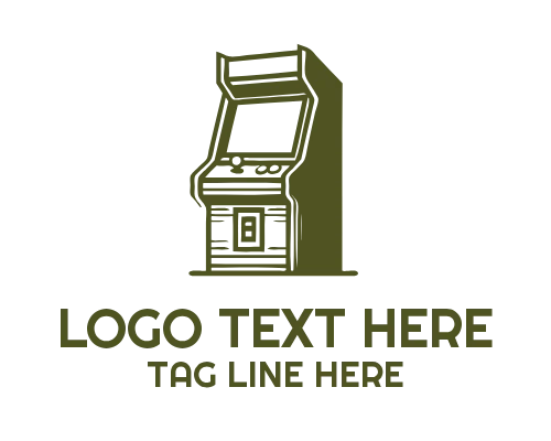 Stylish  Arcade Gaming Logo