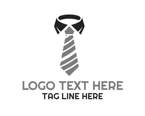 Stylish Business Tie Corporate Logo