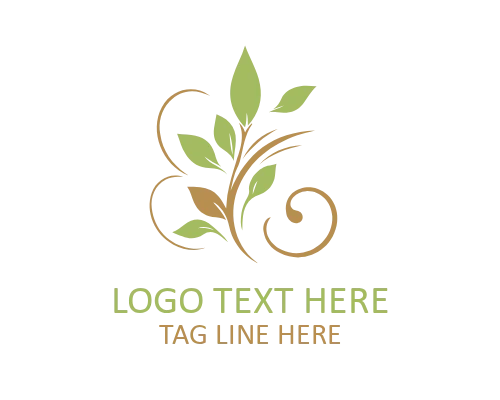 Stylish Elegant Flower Logo