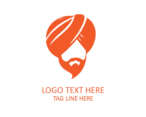 Stylish Ethnic Turban Logo for Modern, Fashion, and Cultural Brands