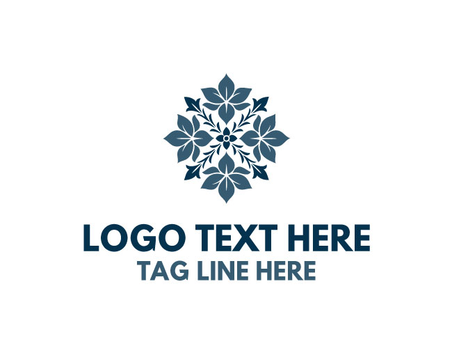 Stylish Floral Essence Logo