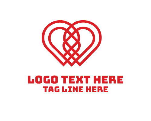  Stylish Heart Logo