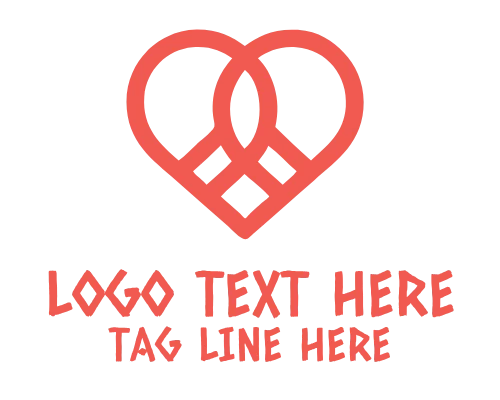 Stylish Heart Logo