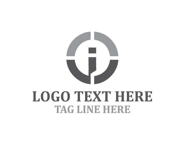 Stylish I Letter Logo