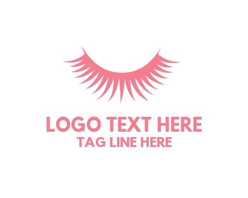 Stylish Lashes Eye Beauty Logo