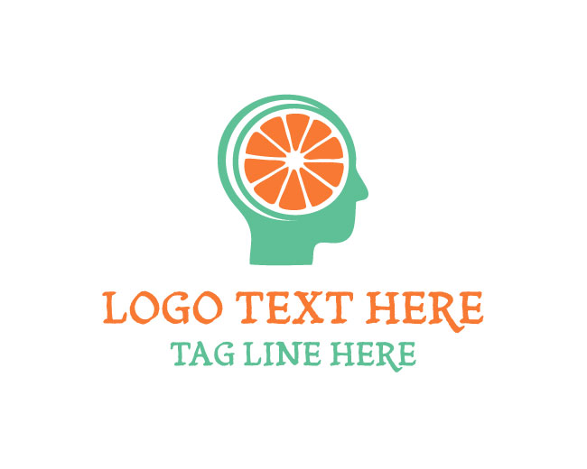 Stylish Lemon Knowledge Logo