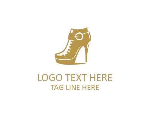 Stylish Luxury Heels Shoe Symbol