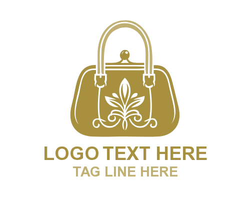 Stylish Purse Mark Logo