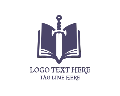 Stylish Sword Book Logo