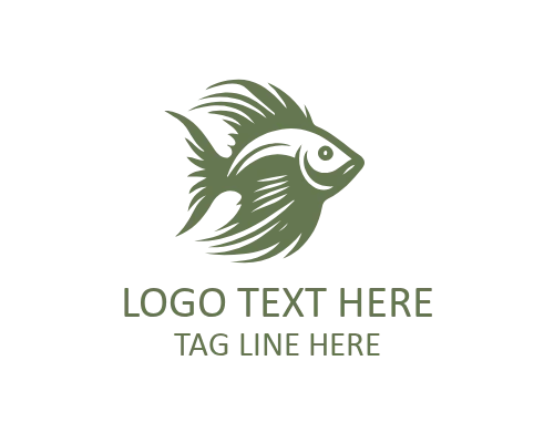 Stylized Fish Logo