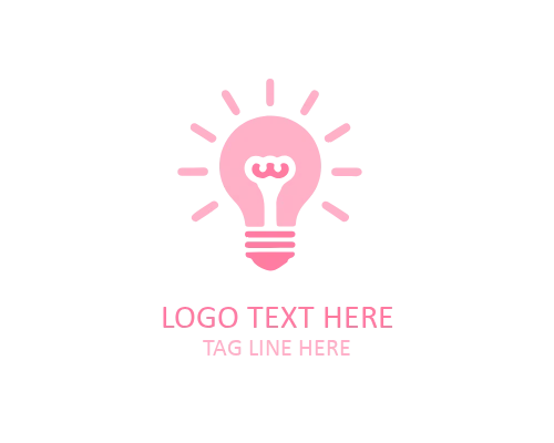 Success Idea Bulb Logo