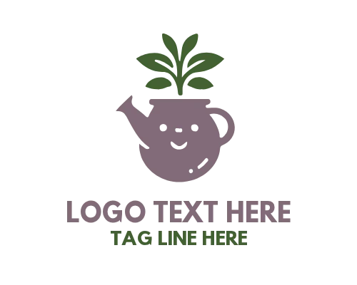 Succulent Plant Pot Logo