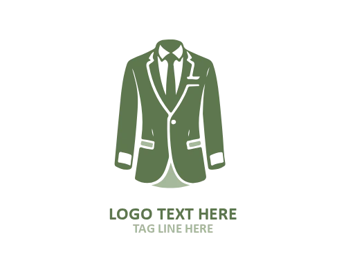 Suit Icon Man Dress Logo