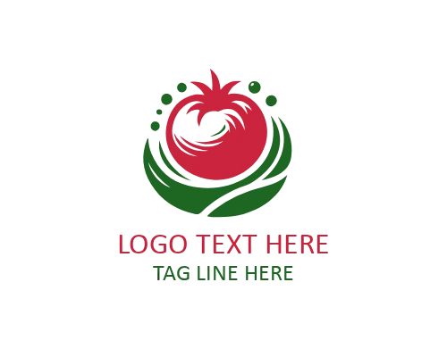 Suitable Tomato Logo for Digital and Food Brands