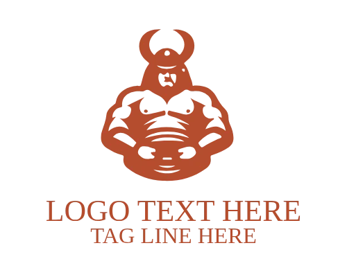 Sumo Warrior Mascot Logo Design