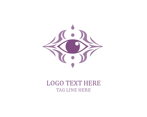 Sun Boho Eye Logo