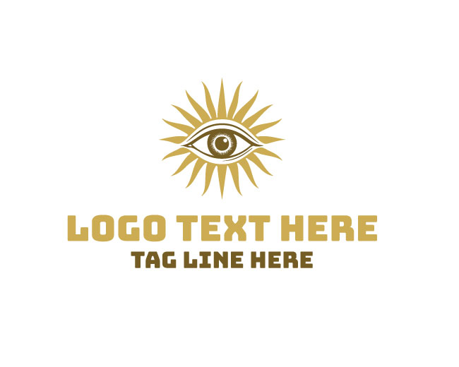  Sun Eye Best Design Logo
