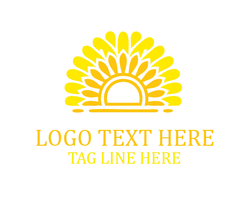 Sunflower yellow Logo