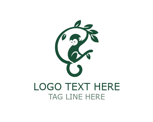 SunLeaf Leaf Monkey Logo