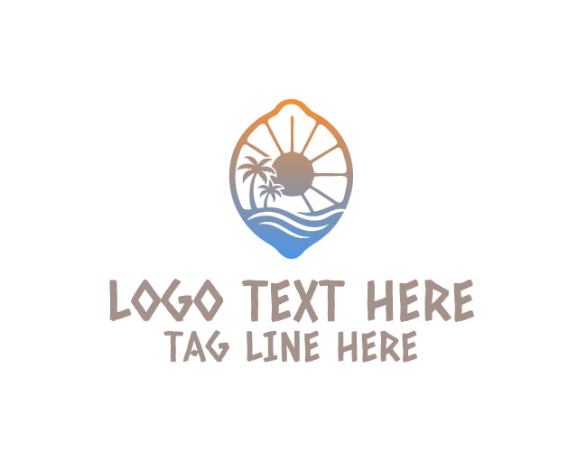 Sunlit Lemon Shore Logo