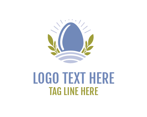 Sunrise Easter Egg Logo