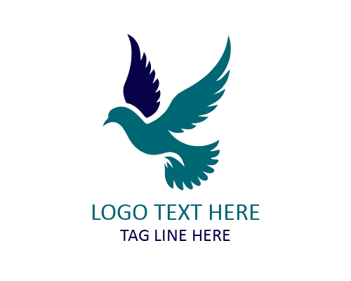 Sunrise Flight Bird Inspiration Logo