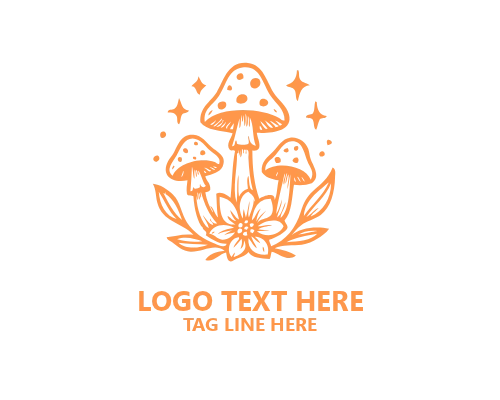 Sunrise Mushroom Logo