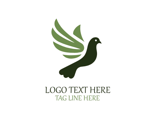 Sunrise Pigeon Logo for Hope and Fresh Start Brands