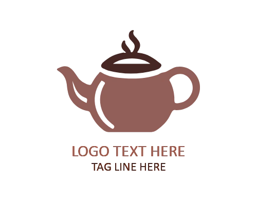 Sunrise Teapot Logo for Morning Tea, Cafes, and Lifestyle Brands