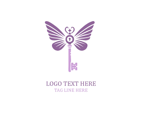 Sunward Flight Wings Key Logo