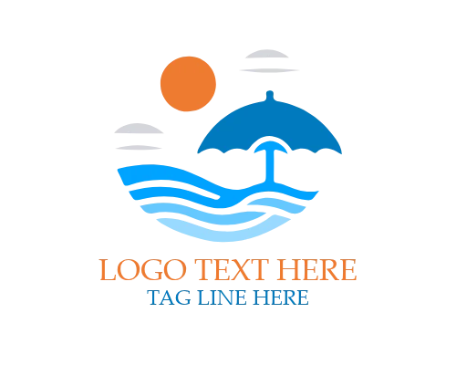 Surf Style Beach Brand Logo