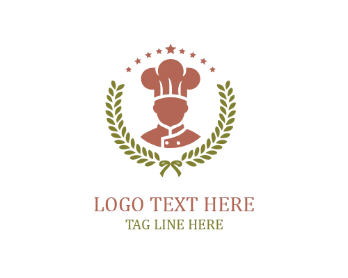 Sushi Chef Hat Logo