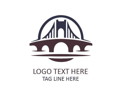 Suspension Bridge Logo 