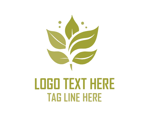 Sustainable Leaf Brand Logo
