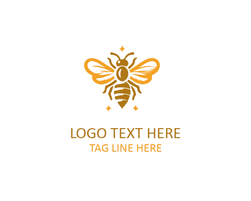 Sustainable Nature Bee Logo