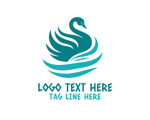 Swan blue Logo