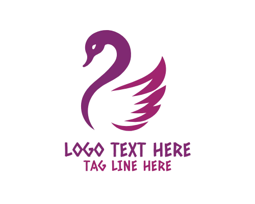 Swan Floral Beauty Logo